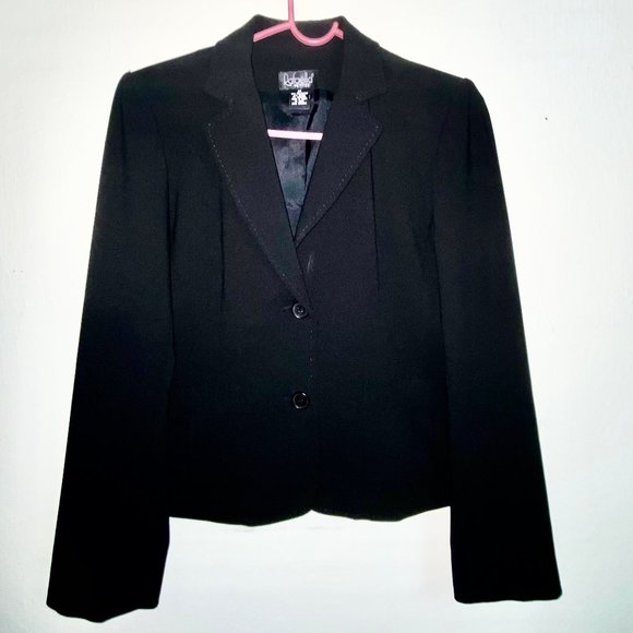 Rafaella Jackets & Blazers - Rafaella Petite Black Blazer